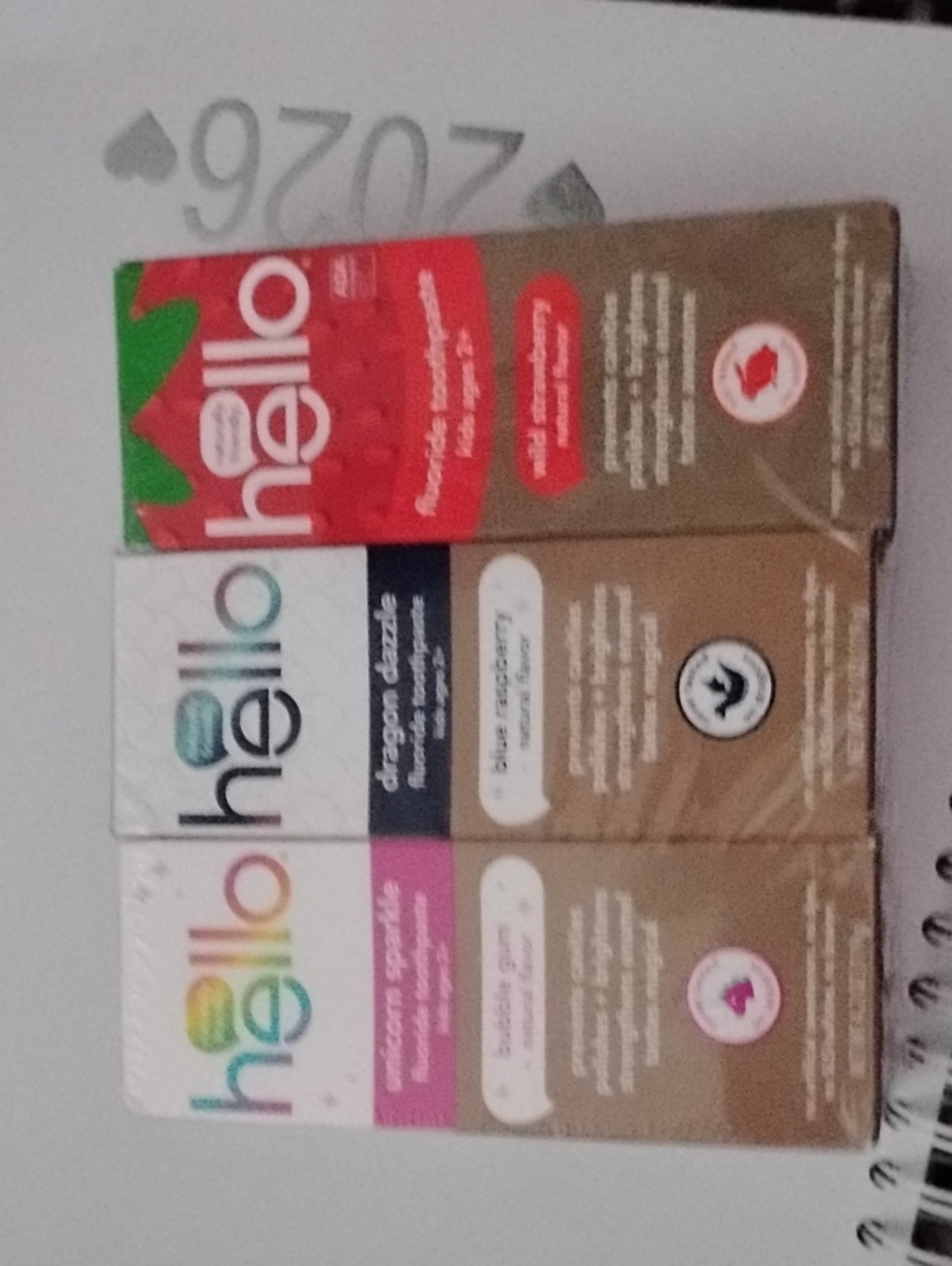 hello Toothpaste Variety Pack for Kids – Colorful Assorted Flavors